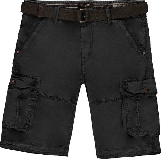 Cars Jeans Durras Heren Short - Zwart - Maat XXL