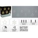Home & Styling Collection Rideau LED Chaud 200x60cm