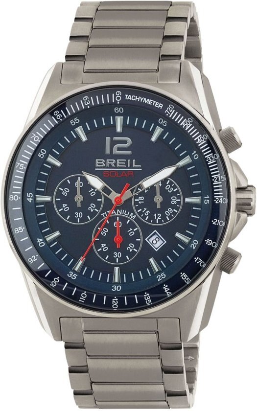 Breil TW1659 horloge heren - grijs - titanium