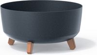 Prosperplast Gracia Low Eco Wood Bloempot Antraciet 14,3 L