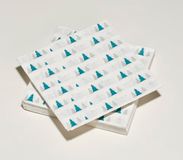 20 Xmas 20 servetten van watten, 33 x 33 cm, 3-laags, dennenboom, blauw, zilver