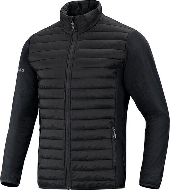 Jako Premium Hybridejas Heren - Zwart - Maat L - Winddicht - Polyester