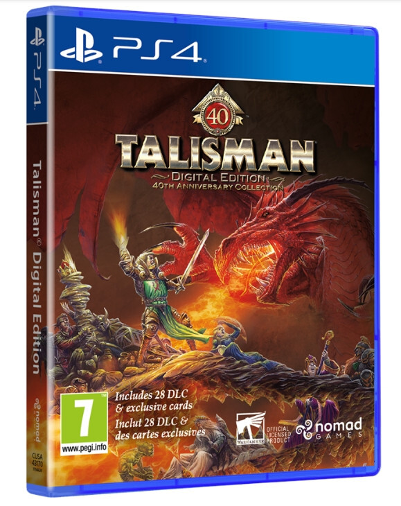 - talisman digital edition 40th anniversary collection PlayStation 4