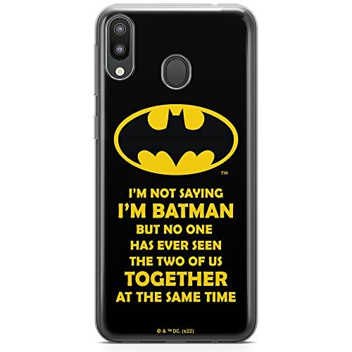 ERT GROUP mobiele telefoonhoesje voor Samsung M20 - Batman 053 - TPU