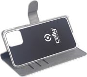 Celly Wally Bookcase hoesje - Kunstleer - Pasjeshouder - Zwart - Geschikt voor Apple iPhone 12 Pro Max