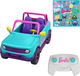 Mattel Hot Wheels Barbie SUV met Afstandsbediening - Roze RC Voertuig