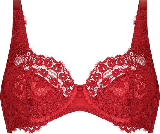 Hunkemöller Daisy - Rood - E85 - Niet-voorgevormde beugel bh