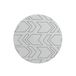 Questo Casa Ronde Digitally Printed Mouse Pad, Non-Slip Bottom, for Office and Home, Diameter: 22 cm
