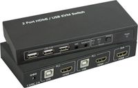 SpeaKa Professional KVM-switch 2 ports HDMI USB