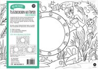 JEKA 12 Placemats om te kleuren - Piraat - Zeemeermin / Dierentuin