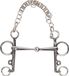 Pagony Pelham Enkelgebroken RVS Paard Zilver 11,5 mm