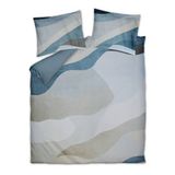 Vandyck 1-persoons katoen-satijnen dekbedovertrek met camouflage 140x220 cm - blauw