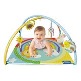 Clementoni Baby - Babygym met Projector - Activity Gym met Speeltjes - Speelkleed met Boog - Voor Kinderen vanaf 0 maanden