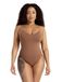 Capezio Camisole Leotard met transparante overgang bandjes, skin 60, medium