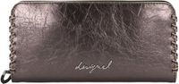 Desigual portemonnee Mone Capsule Tiny Fiona Long Wallet Plata Oscura mauve