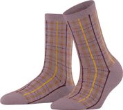 Esprit Sokken Check Grapeshake (8124) Geruit Dames 39-42