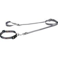 FIT+FUN kraag+leiband set donkergrijs S