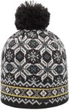 CMP Gebreide muts met fleece voering, antraciet, heren, one size