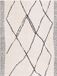 Safavieh Bohemian Indoor Hand Tufted Abstract Collection, ABT340, in Ivory / Charcoal, 60 X 91 cm