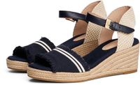 Tommy Hilfiger Fringe Canvas Medium Wedge Fw0fw08879 Espadrilles
