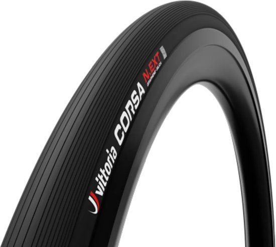 Vittoria Corsa N.ext Racefiets Buitenband Zwart 700 x 26C (26-622) Vouwband
