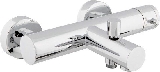 Nemo Go Bold Thermostatische Badmengkraan - 15 cm Hartafstand - Chroom
