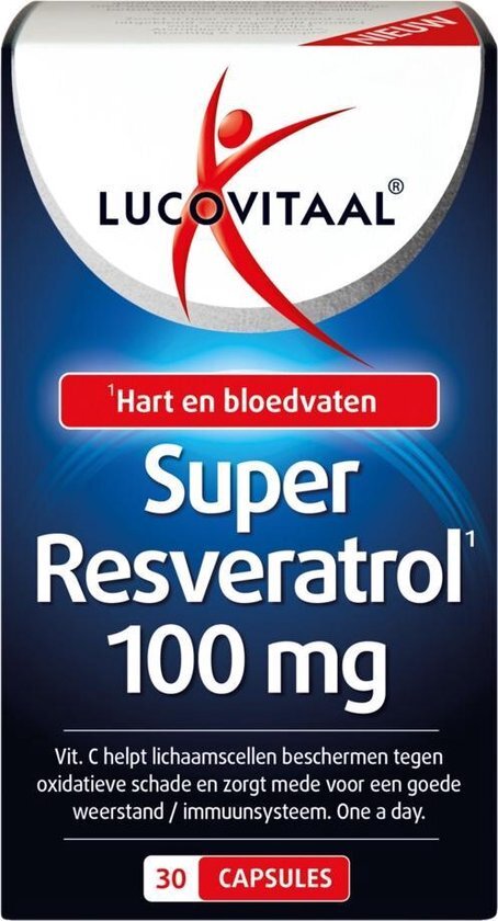 Lucovitaal Super Resveratrol 100mg