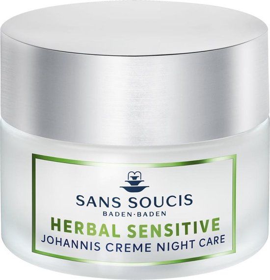 Sans Soucis Herbal Sensitive Johannis Creme Night Care Nachtcrème 50 ml