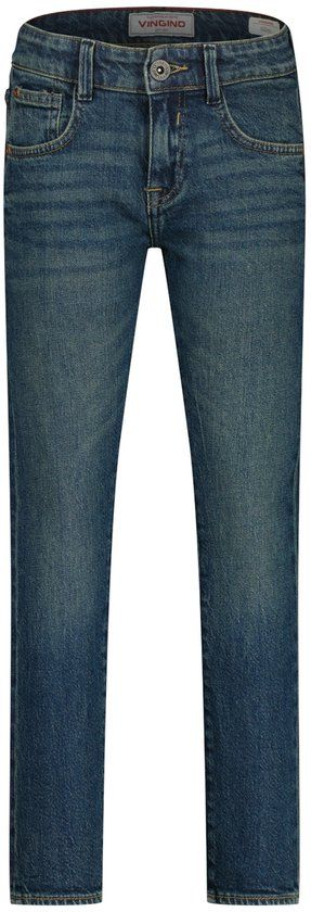 Vingino Darron Slim Fit Jeans Jongens Dark Used