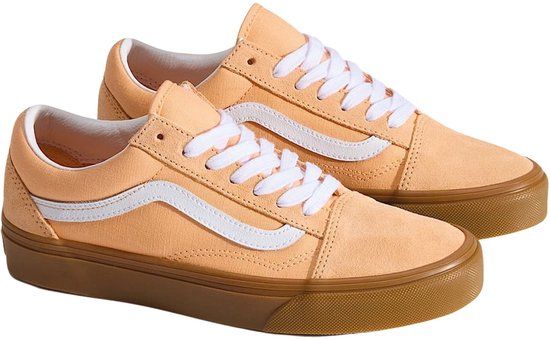 Vans Old Skool Sneakers Senior Oranje - Wit