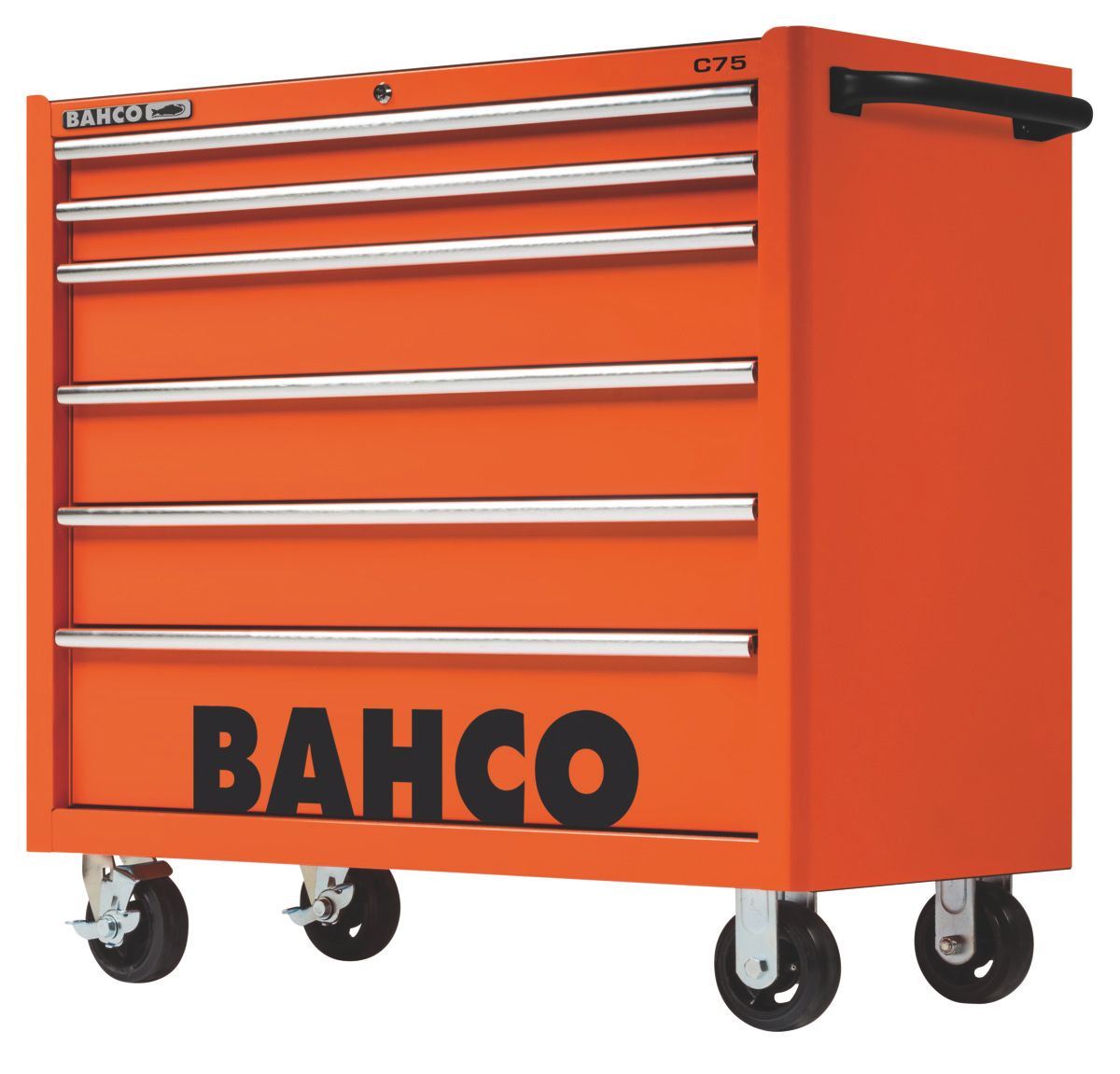 Bahco Gereedschapswagen 'classic' C75 40" met 6 lades | blauw | 986 mm x 501 mm x 1100 mm - 1475KXL6BLUE