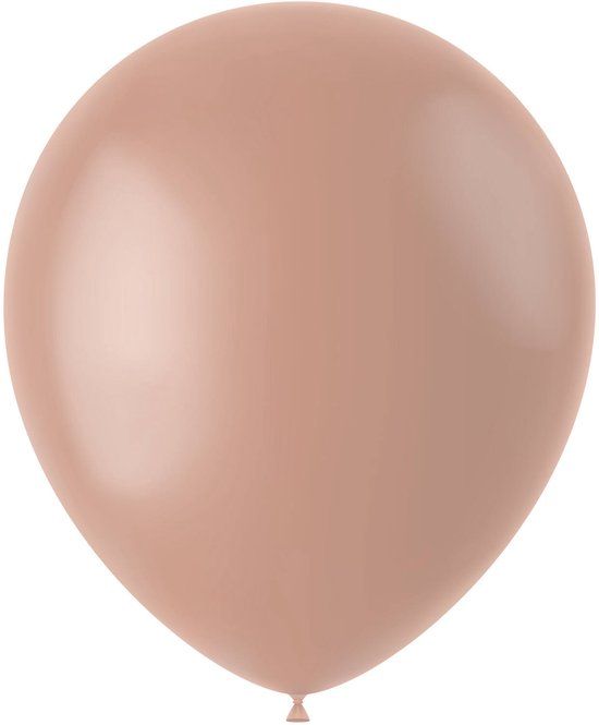 Folat Ballonnen Vintage Rose 33 cm – 10 Stuks