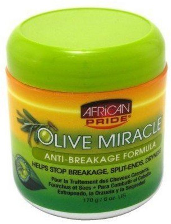 African Pride Olive Miracle Anti-Breakage Creme 170 gr