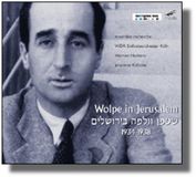 Sonic Rendezvous Mode Records Ensemble Recherche/WDR Sinfonieorch - Wolpe In Jerusalem (CD)