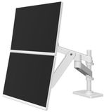 Ergotron - 45-690-290 - Dual monitorarm - Bureauklem/doorvoer - 27 inch - Wit