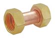 SOMATHERM FOR YOU - Rechte Koperen Fitting Met 2 Wartelmoeren 20X27 15X21
