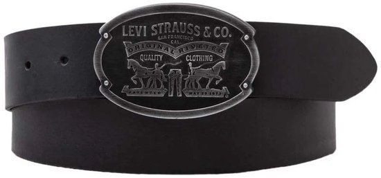 Levis Billy Plaque Riem Zwart 85 cm