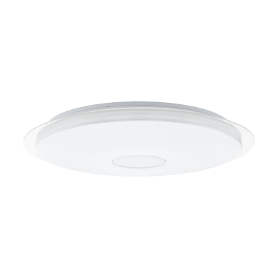 EGLO Lanciano Plafondlamp - LED - Ø 66 cm - Zilver - Dimbaar