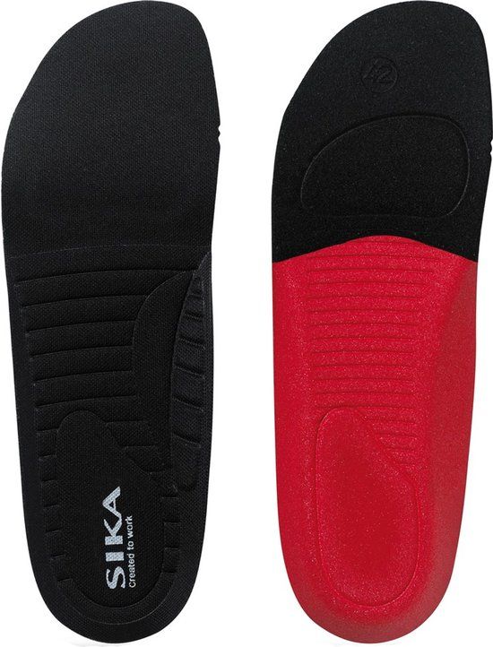 SIKA footbed - Optimax 168 - Zwart - Maat 37