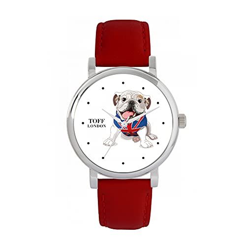 Toff London Engelse Bulldog Hondenhorloge - 5059656657026