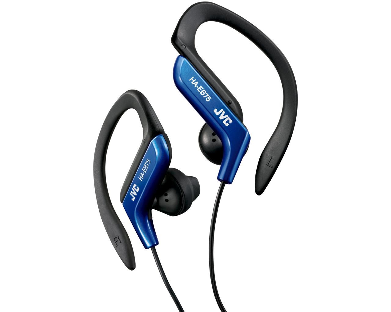 JVC HA-EB75-A-E - Hoofdtelefoon met oorclip - Blauw