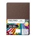 m-office Kleurrijke luiers, vilt om te knutselen, naaien en patchwork, materiaal voor scrapbooking en decoraties, set voor doe-het-zelf kleuren, ideaal handwerk en knutselen, 40 x 60 cm, m-office