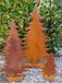 Edelrost sapin de Noël, sapin de Noël large - 40 cm