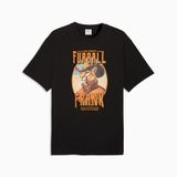 PUMA GRAPHIC CAT COWBOY RELAXED T-SHIRT 63443401 Zwart Maat XL