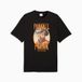 PUMA GRAPHIC CAT COWBOY RELAXED T-SHIRT 63443401 Zwart Maat XL