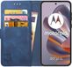 Rosso Element Motorola Edge 50 Neo Hoesje Book Case Wallet Blauw