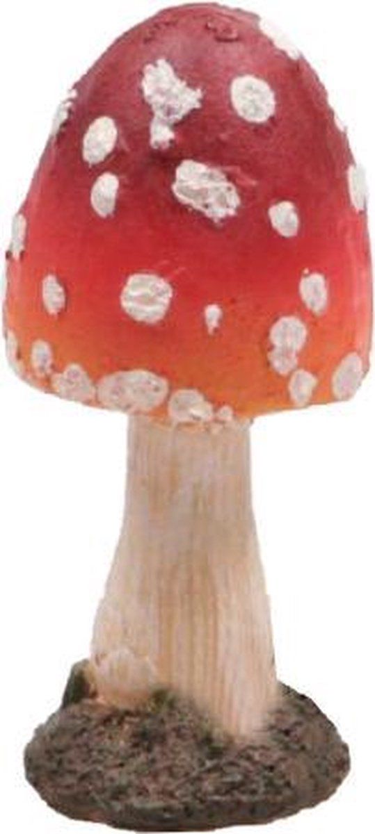 sid Tuinbeeld Paddenstoel Bol - 13 cm