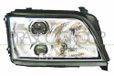 PRASCO Scheinwerfer H1/H1/H3 ohne Stellmotor mit Nebel AD0314744 links | Compatibel met: AUDI A6 C4, A6 C4 Avant