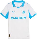 Puma Olympique Marseille 25/26 Replica Thuis Korte Mouw T-shirt Junior Wit