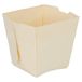 García de Pou 223.59 schaaltjes, vierkant, 5,5 x 5,5 x 5,5 cm, natuurlijk hout, 50 stuks